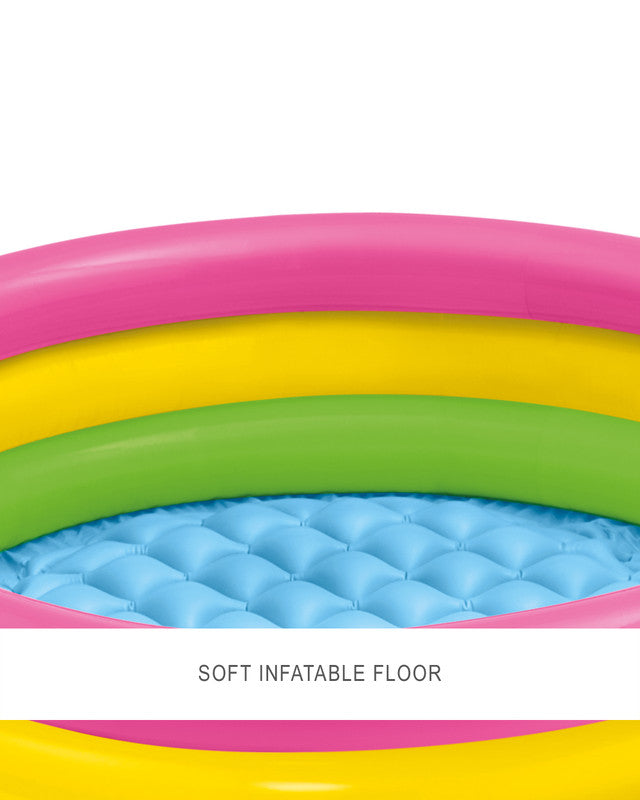 Intex Sunset Glow Kiddie Pool 86cm x 25cm - 58294